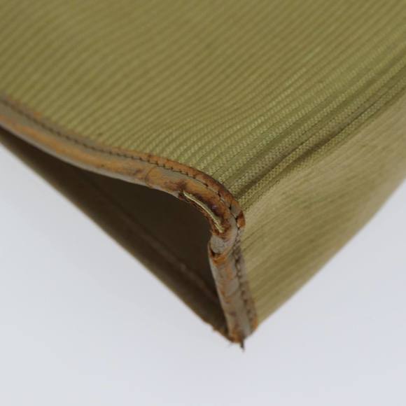 SAINT LAURENT Clutch Bag PVC 2Set Beige Auth bs13220 - Picture 10 of 16